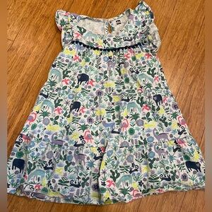 Tea Collection Tassel Trimmed Tiered Dress